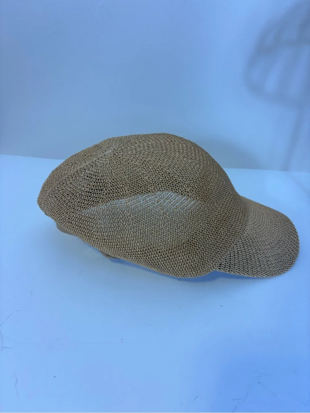 Wyeth by Todd Magill Tan Woven Straw Baseball Cap